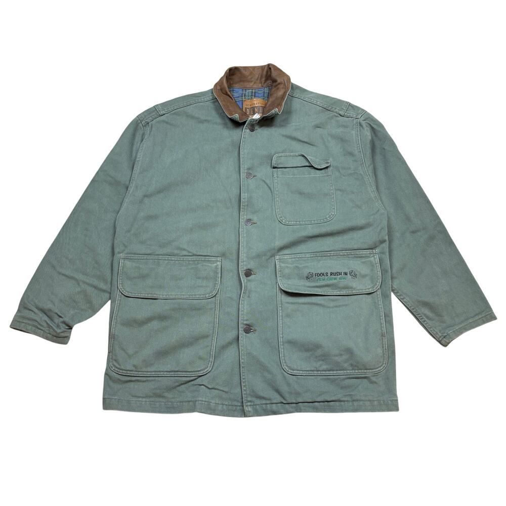 Rare Vintage 1996 Fools Rush In Cast Crew Chore Jacket Men's M Matthew Perry